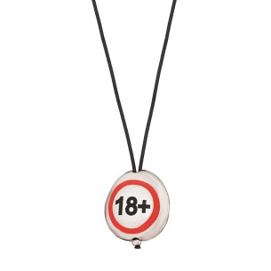 Κολιέ κορδόνι ορειχάλκινο σύμβολο Adult 18+