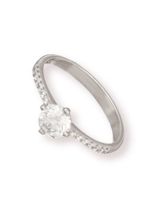 Μονόπετρα Δαχτυλίδια