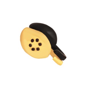 Ορειχάλκινα επίχρυσα δαχτυλίδια Σέτ Καμπύλες