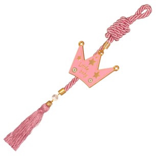 Επίχρυσο παιδικό γούρι Κορώνα Κορίτσι