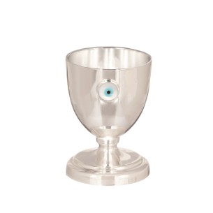 Ορειχάλκινη επάργυρη Αυγοθήκη Μάτι