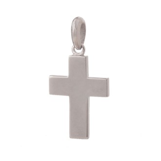 Λευκόχρυσος 18k Ανδρικός Σταυρός