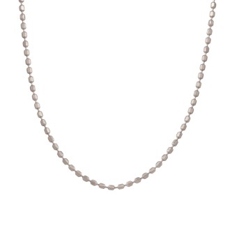 Λευκόχρυση 14k Aλυσίδα Λαιμού