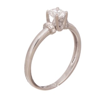 Δαχτυλίδι 14k Μονόπετρο