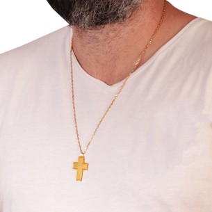 Χρυσός 18k Σταυρός