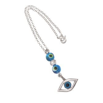 Ασημένιο Γούρι Αυτοκίνητο Μάτια