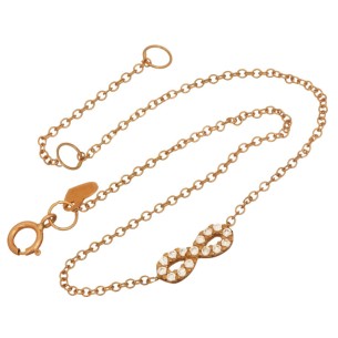 Χρυσό 9k βραχιόλι Άπειρον