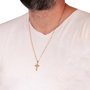 Χρυσός 18k Σταυρός