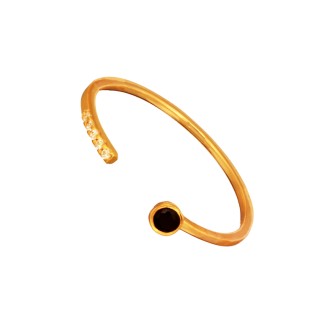 Γυναικείο χρυσό 14k δαχτυλίδι Σειρέ Μονόπετρο