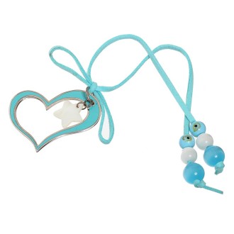 Επιπλατινωμένο παιδικό γούρι Καρδιά