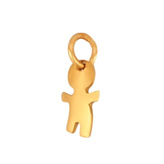 Χρυσό 18k μενταγιόν Παιδί Αγόρι