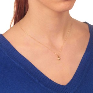 Χρυσό 14k μοτίφ Λουλούδι