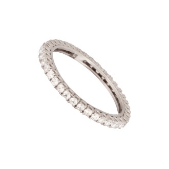 Λευκόχρυσο 14k δαχτυλίδι Σειρέ Ολόβερο