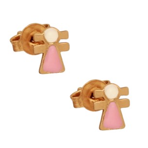 Παιδικά χρυσά 9k σκουλαρίκια Κορίτσια