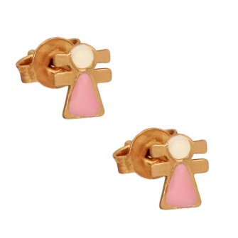 Παιδικά χρυσά 9k σκουλαρίκια Κορίτσια