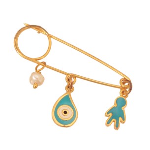 Επίχρυση παιδική Παραμάνα Αγόρι Μάτι