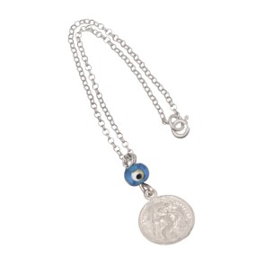 Ασημένιο Γούρι Αυτοκινήτου Αγ.Χριστόφορος