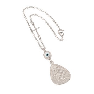 Ασημένιο Γούρι Αυτοκινήτου Αγ.Χριστόφορος