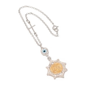 Ασημένιο Γούρι Αυτοκινήτου Αγ.Χριστόφορος