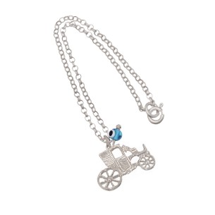 Ασημένιο Γούρι Αυτοκίνητου Μάτι