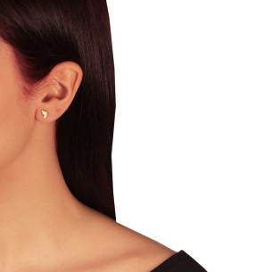 Χρυσά 9k σκουλαρίκια Παιδικά Πατουσάκια