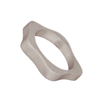 Ασημένιο δαχτυλίδι Βέρα Παξιμάδι