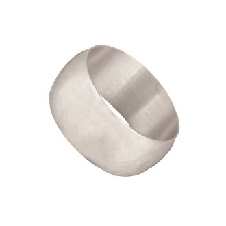 Ασημένιο επιπλατινωμένο δαχτυλίδι Βέρα