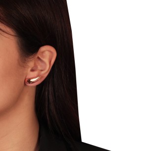 Ασημένια ρόζ σκουλαρίκια Σταγόνες