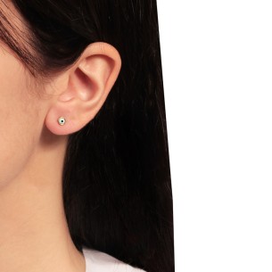 Γυναικεία χρυσά 9k σκουλαρίκια Μάτια