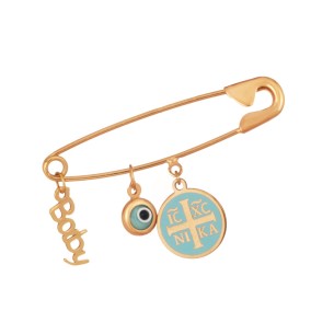 Χρυσή 9k παιδική Παραμάνα Κωνσταντινάτο Μάτι