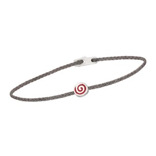 Βραχιόλι κορδόνι ασημένια Αρχαία Σπείρα
