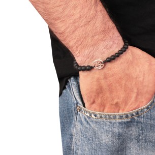 Γούρι Χρονιάς βραχιόλι κορδόνι ορειχάλκινος Κύκλος 24