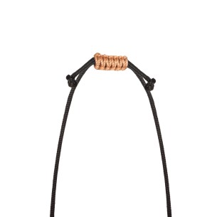 Γούρι Χρονιάς κολιέ κορδόνι ορειχάλκινο επίχρυσο 24